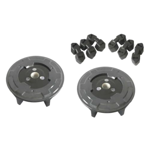 Air Conditioning Compressor Clutch Hub Compatible with 5SE09C and 6SEU14C Automotive AC Compressors(Color Name: Hub and Rubber)