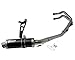 MIVV GP zwart complete installatie 2x1 voor YAMAHA MT-07 / FZ-07 700 ccm vanaf bj. 14 MI 4 günstig Kaufen-MIVV GP zwart complete installatie 2x1 voor YAMAHA MT-07 / FZ-07 700 ccm vanaf bj. 14