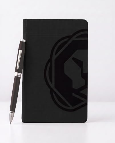 Image of Cross Gift Set |Coventry Black Lacquer BP with A6 Notebook Black | Premium Pen Gift Sets