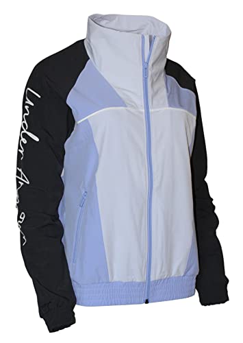 Under Armour Women's Woven CB Storm Full ZIp Jacket 1366945 (Planet Purple (503), Large)