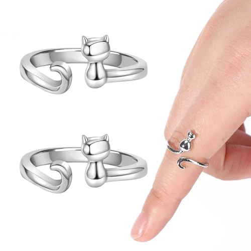 Image of Namifin Crochet Ring for Fingure Adjustable Crochet Tension Ring Yarn Tension Rings Easy Crocheting Crochet Accessories Mother Grandma Thanksgiving Presents