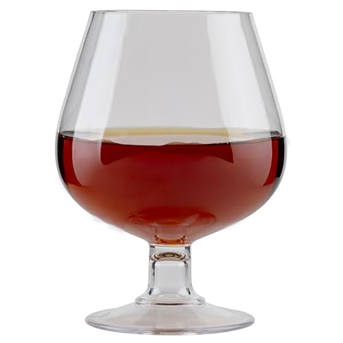 G.E.T. BRA-2-PC-CL 16 oz. Brandy, Clear (Pack of 12)