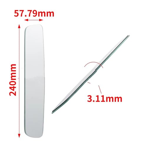 Cristal de espejo retrovisor interior para Volvo V40 y V40CC repuesto 31468057 de vidrio 6