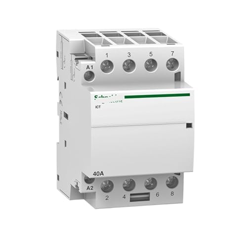 Contacteur modulaire ICT4NO40A contre les surcharges de tableau électrique