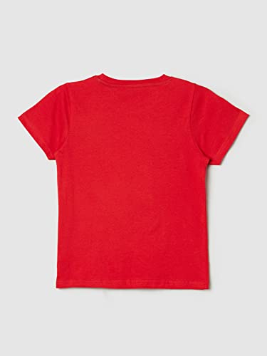 Image of Max Boys Printed Crew Neck Regular Fit T-Shirt