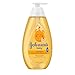 Johnson's Baby Shampoo with Aloe Vera & Vitamin B5, Tear Free, Newborn Essentials, No added Parabens & Sulfates, Hypoallergenic, 20.3 fl. oz