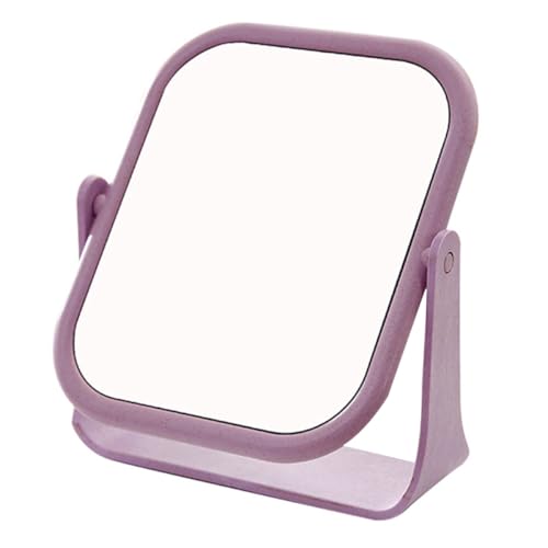 Espejo para Maquillaje Doble Cara Ovalado y Cuadrado