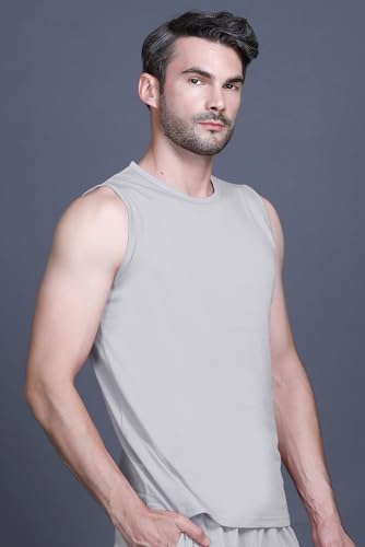 Image of GODFREY Sleeveless Tshirt for Men Cotton