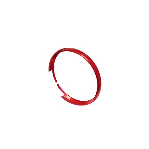 1neiSmartech Anillo Decorativo para Carcasa de Anillo Compatible con Mini Cooper One D S Compatible con Countryman Material Aluminio para Carcasa Carcasa Mando a Distancia Llave Cover