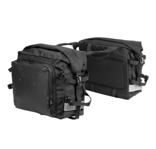 パニアバッグ バイク Compatible With Yamaha For XSR700 For TW200 For FJR 1300 バイク用 多機能防水リアラックトランク バイクシートバッグに対応