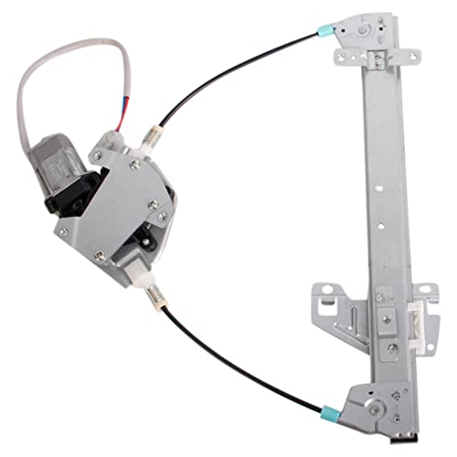 Image of TRQ Rear Right Power Window Regulator & Motor Assembly Passenger Side Compatible with 2001-2005 Honda Civic