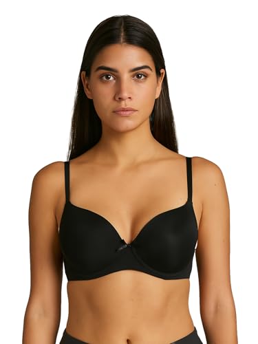 Image of Viola's Secret 6 Pack of Color Print T-Shirt Bras B Cup C Cup and D Cup