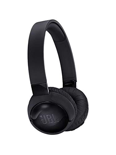 JBL Tune 600BTNC - Auriculares supraaurales inalámbricos con cancelación de ruido activa, batería de hasta 12 horas con BT y NC activo, negro