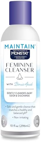 Monistat, Maintain Feminine Wash with Boric Acid Fragrance Free, 10 Fl Oz