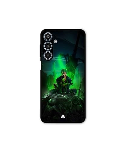 Image of Premium Anime 1 Case for Samsung Galaxy M35 (Glossy Finish) Soft-Touch Metal TPU Back Cover, Shockproof, Designer, Aesthetic Mobile Phone Case