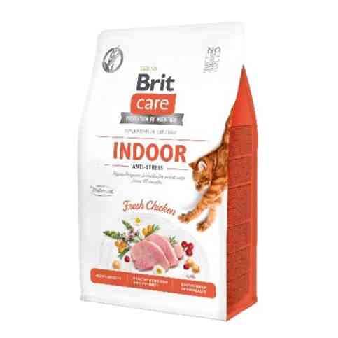 Wet Cat Food VAFO PRAHA s.r.o. Brit Care Cat Indoor 400G Anti-Stress GF