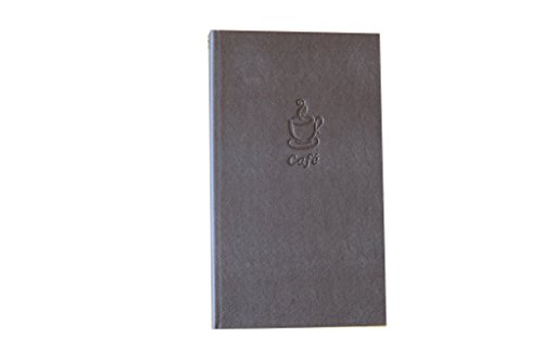 Dark Brown Restaurant/Cafe Custom Leather/Menu Folder/Menu Binder/Menu Cover image 4
