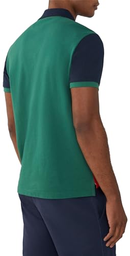 Hackett London Para Hombre. HM563263 Polo Heritage Multi Rojo (Xl), Casual, AlgodóN, Manga Corta - 4