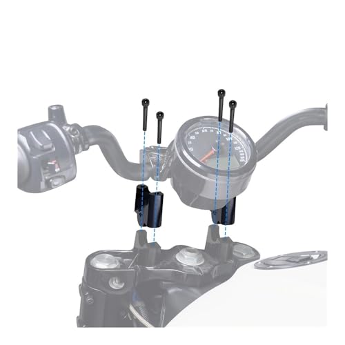 Elevador manillar kit elevador de manillar aluminio 2" para motocicletas Scout 5