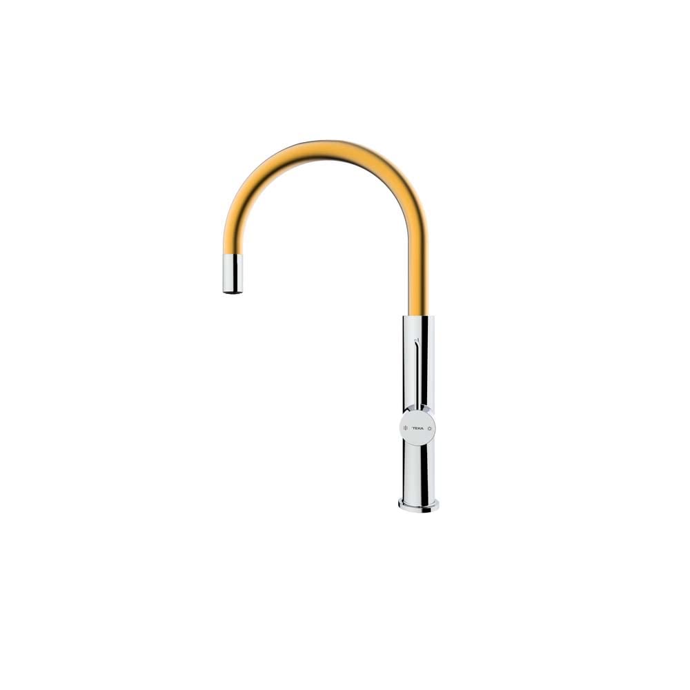 Grifo Teka FORMENTERA TOP FOT 995 CROMO/BRASS, Moa