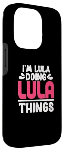 Image of Personalized First Name I'm Lula Doing Lula Things Case for iPhone 14 Pro