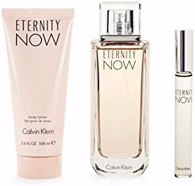 ETERNITY Now Gift Set for WOMEN - 3.4 oz. EDP Spray + 3.4 oz. Body Lotion + 0.33 oz. Pencil EDP Spray - OR EMAIL FOR ANY OTHER PERFUMES - 100% AUTHENTIC & ORIGINAL - No Exceptions