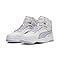 PUMA Baskets Unisexes RBD Break Mid, Gris Plume, Lilas écrasé, 41 EU EU, Plume Gris Lilas Crush PUMA Blanc, 42.5 EU