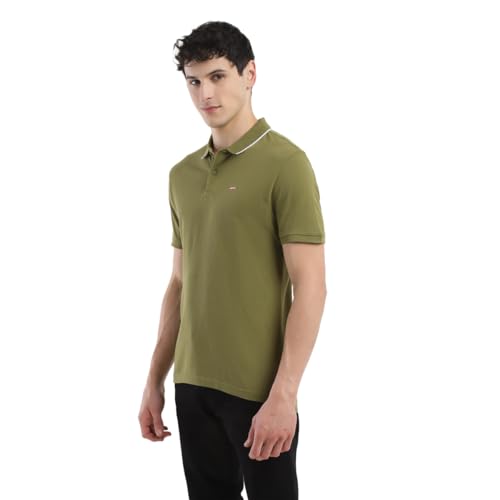 Image of Levi's Men's Pure Cotton Slim Fit Polo T-Shirt