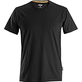 AllroundWork T-shirt en coton bio Noir Taille XXL
