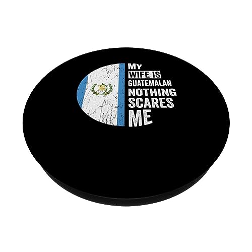 Guatemalan Roots Outfit Funny Guatemala Heritage For Men PopSockets Swappable PopGrip, Black - Image 2