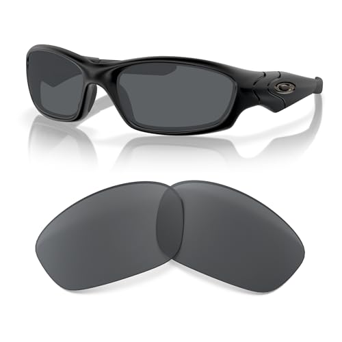 OAKLEY Original Straight Jacket Replacement Lenses For Men For Women+ Bundle Microfiber Pouch
