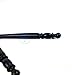 Nagina International Premium Vintage Polished Wooden Shawl Pins | Hair Barrettes & Hair Clip | Personal & Beauty Care Accessories | (Bat Black)