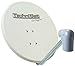Produktbild TechniSat SATMAN 650 PLUS Satellitenschüssel, 65 cm Sat-Anlage mit Masthalterung und Universal V/H Single-LNB (Ein Teilnehmer) beige