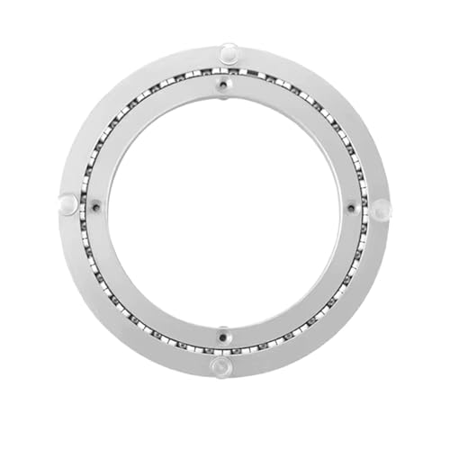 Dining Table Lazy Susan Aluminum Alloy Base Home Marble Plate Glass Round Table, Hardware Round Rotating Bearing Turntable Base(31.4inch)