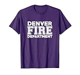 City of Denver Fire Rescue Colorado Firefighter T-Shirt T-Shirt