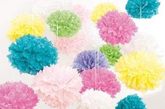 Rico Design Seidenpapierpompons Bastel-Set Hellgrün