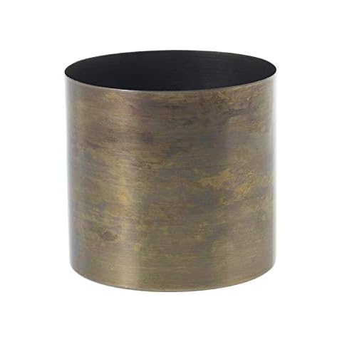 Chic Bronzed Metal Planter Pot by The Bridge Collection Cover
