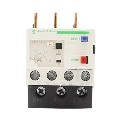 Relais de surcharge thermique LRD08C triphasé 2,5-4 A disjoncteur moteur armoire électrique