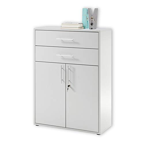 Stella Trading PRONTO Aktenschrank abschließbar, lichtgrau -...