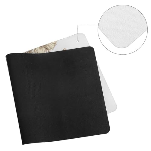 Protector de escritorio FekiLoot grande blanco goma miniatura 7