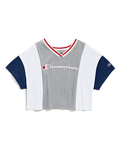 Image of Champion Cotton Tee (Patriotic Long Sleeve Script)