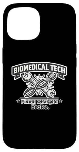 Biomedical Tech Fixing What You Broke DNA�����`�O���t�B�b�N �X�}�z�P�[�X iPhone 15 �p