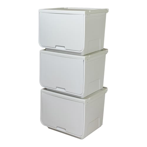 Reviews de Cajas de Plastico Chedraui que Puedes Comprar On-line. 41 Cajas De Plástico Organizadora Polycar Multibox 3 Pack. Blanca
