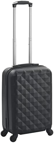 vidaXL Maleta con Ruedas Trolley Rígida ABS Accesorios Transporte...