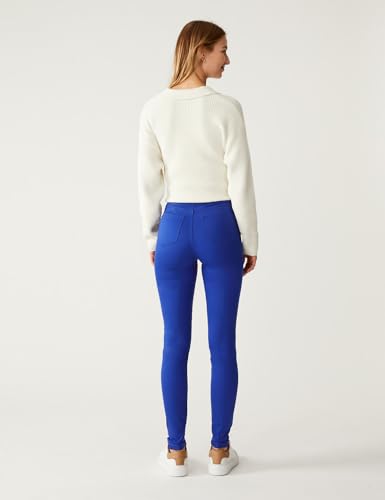 Image of Marks & Spencer Womens Light Wash High Rise Skinny Fit Jegging