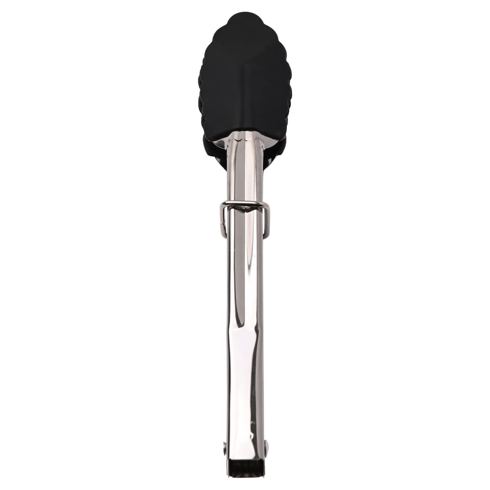 Mimo Style Pinça Pegador de Salada Inox com Silicone para Servir e Manusear Saladas e