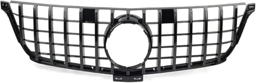 Rejilla antiniebla de doble puente negro para Benz W166 ML300 ML350 2012-2015