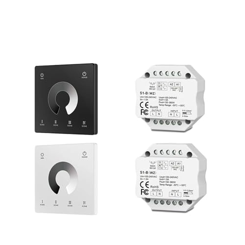 Variateur Triac LED AC 110V 220V variateur de lumiere tactile commande bouton 360W