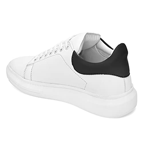 Buy STANPHORD Mens Flow Sneakers White 10 UK - Image 4