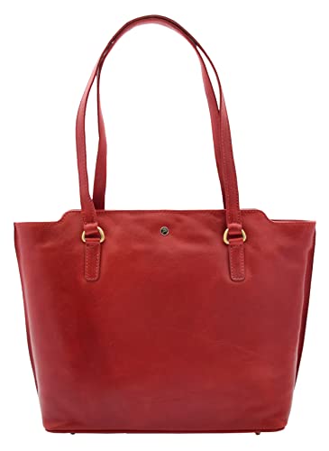Sac à main en cuir véritable format A4 idéal pour le bureau - 5